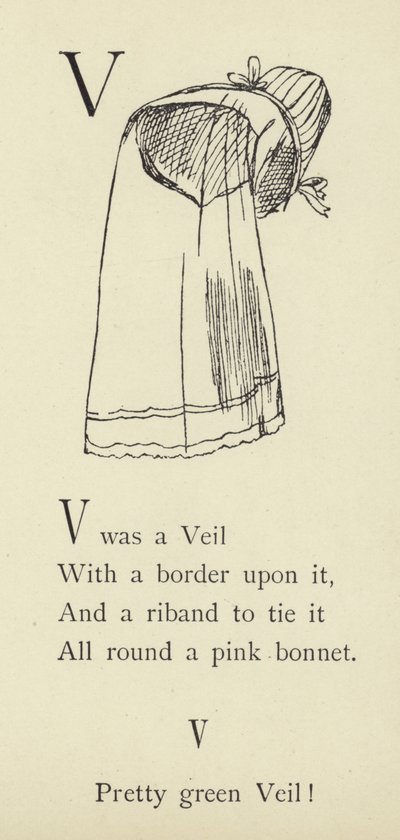 文字V 作： Edward Lear